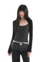 Black Polka Dot Set