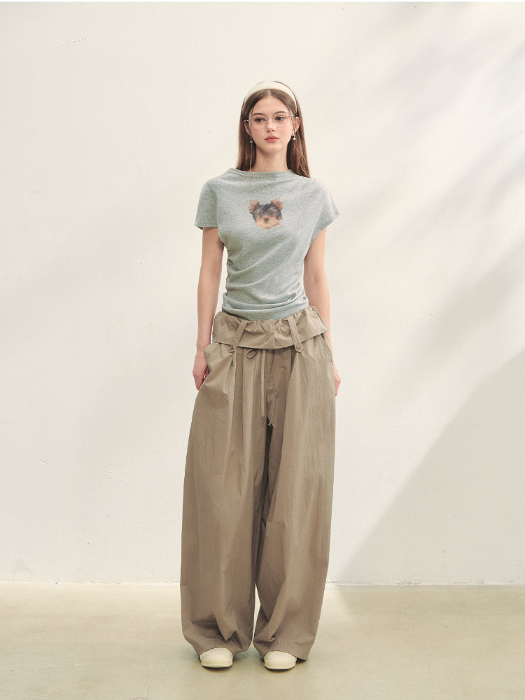 Vintage Relaxed Casual Pants
