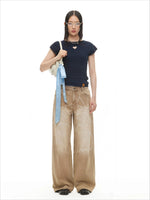 Beverly Wide Denim Pants