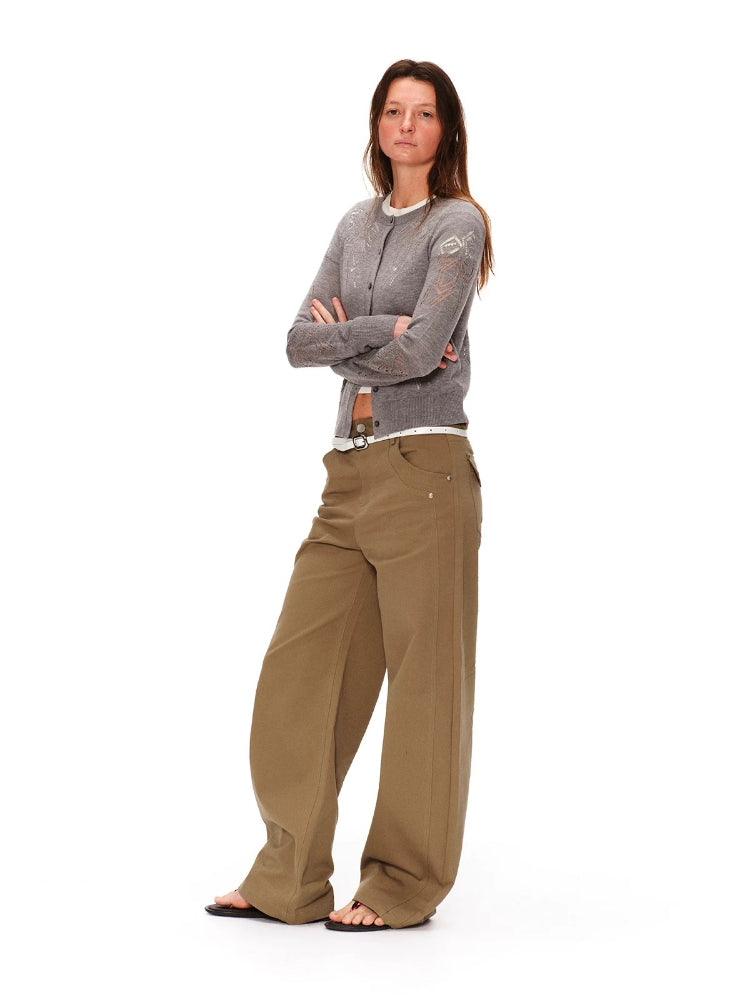 Puppy Charm Straight Pants