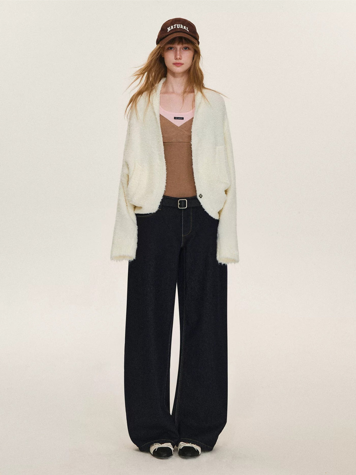 Vintage Contrast Stitch Jeans