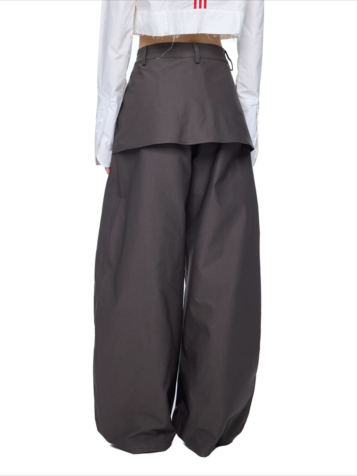 Drawstring Wide Leg Pants