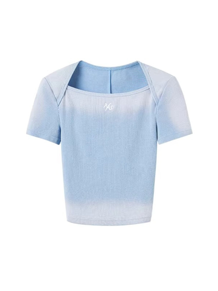 Equestrian Washed Crop Tee