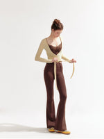 Low Waist Flared Yoga Pants