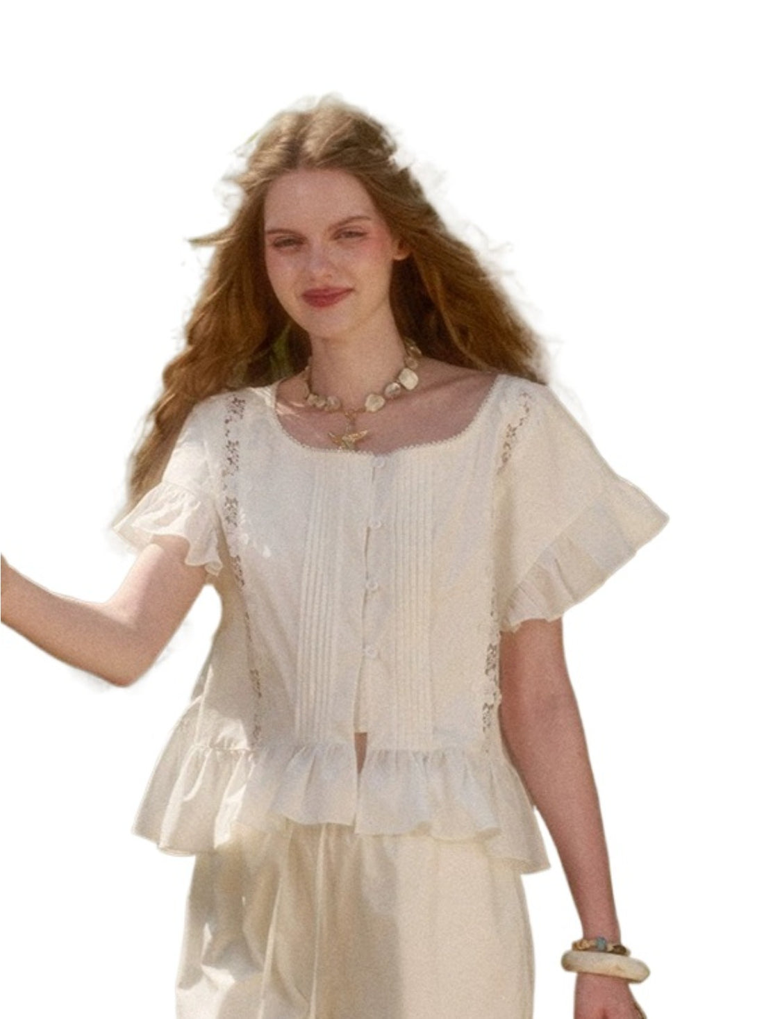 Cotton Ruffle Set