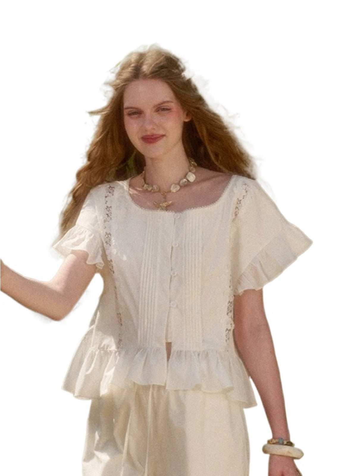 Cotton Ruffle Set