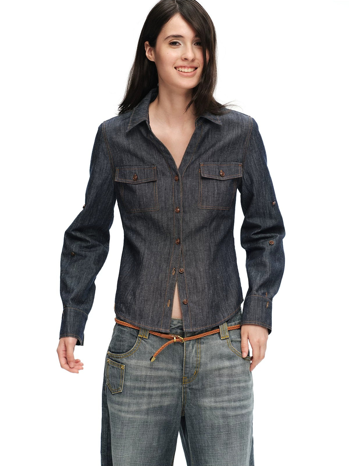 Vintage Hemp Cotton Shirt