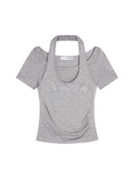 Layered Rhinestone T-shirt