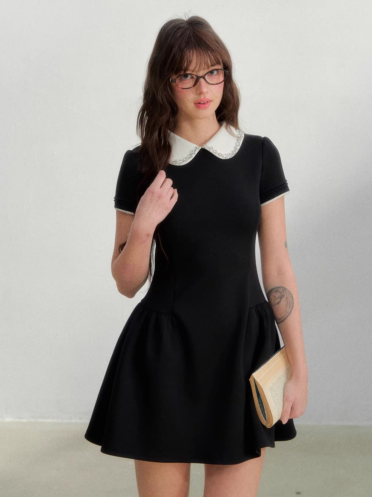 Crystal Waist Mini Dress