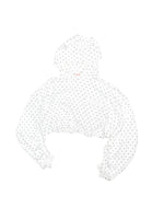 Cat Paw Polka Dot Hooded Cardigan Set