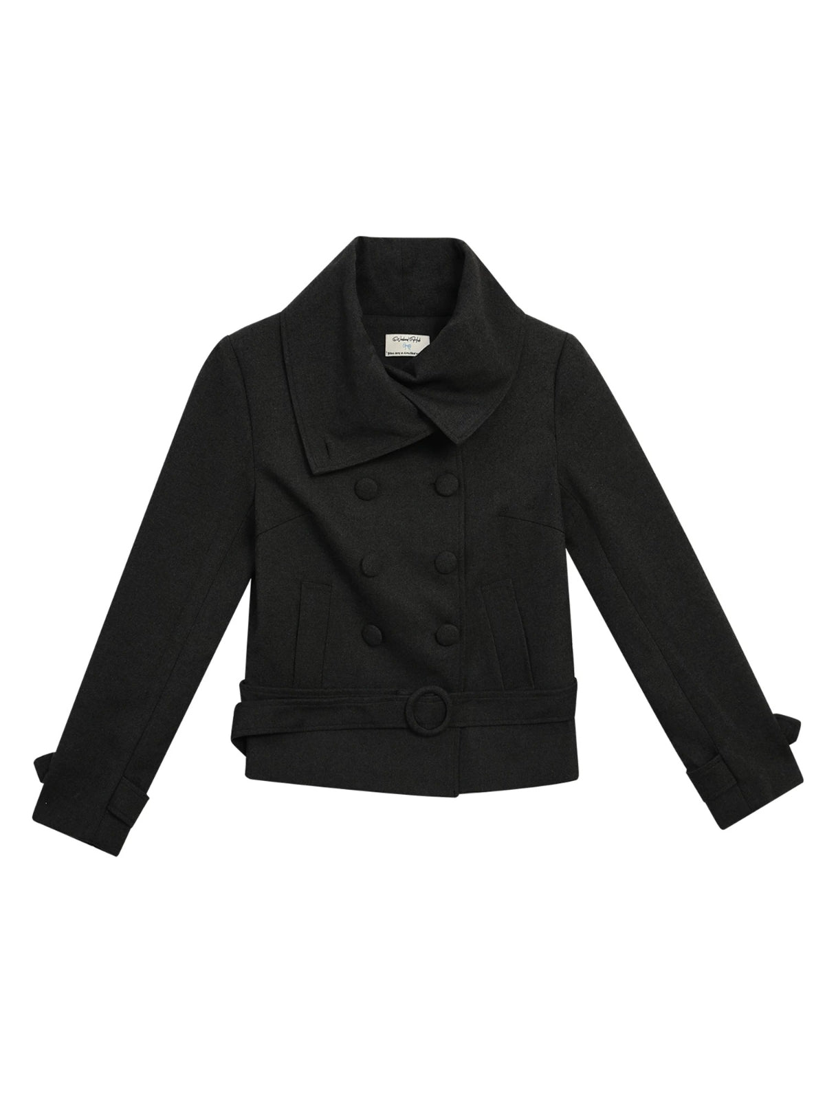 Double Breasted Wool Coat
