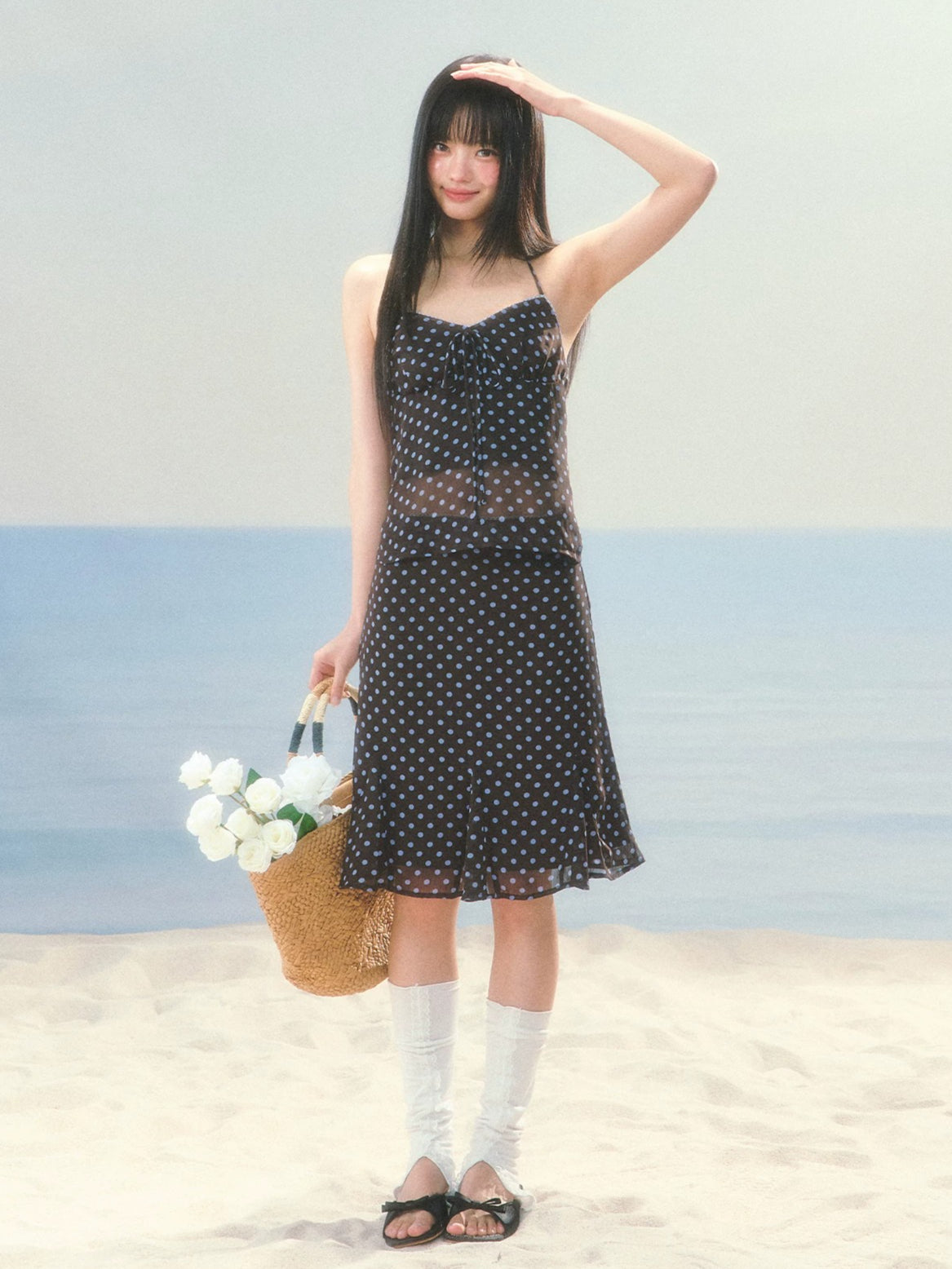 Polka Dot Mermaid Skirt