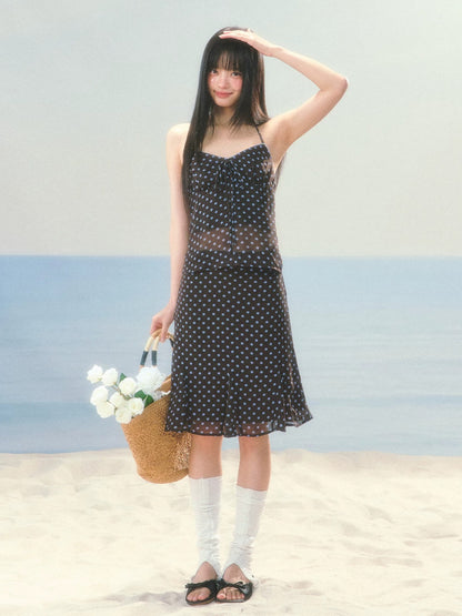Polka Dot Mermaid Skirt