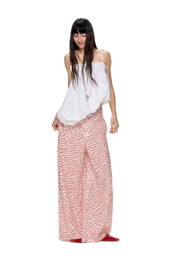 White Backless Irregular Hem Design Camisole