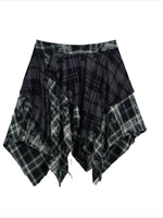 Star Plaid Skirt