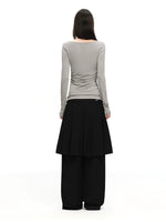 Modal Ruched T-Shirt