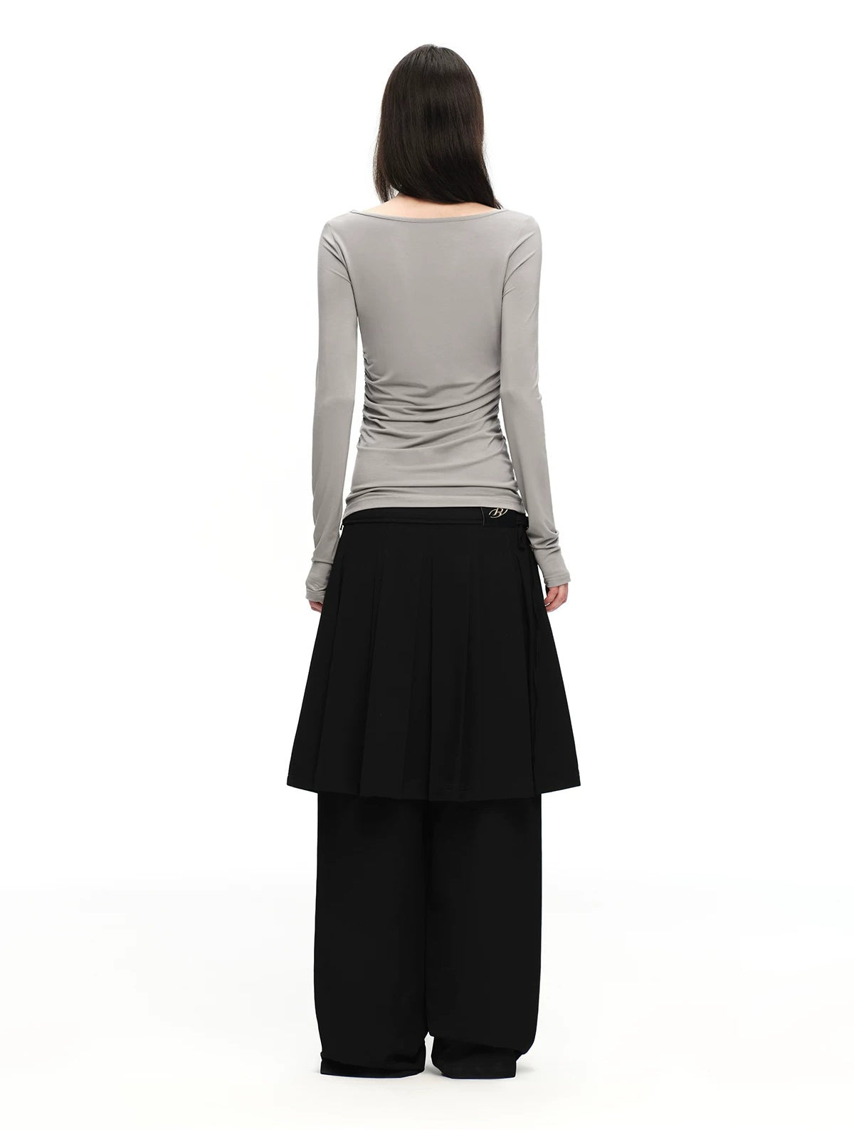 Modal Ruched T-Shirt