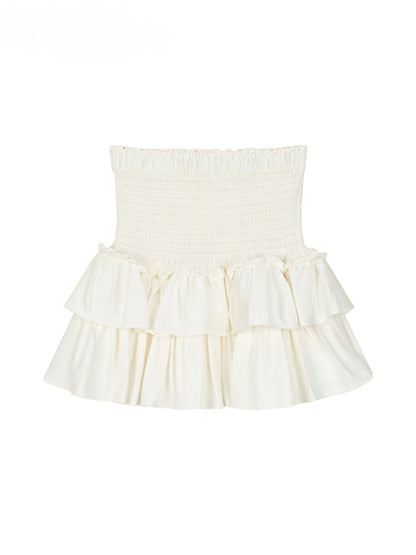 Wrinkled Convertible Cake Skirt
