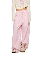 Ruched Wide Leg Pants