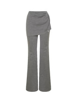 Modal Wrap Flare Pants