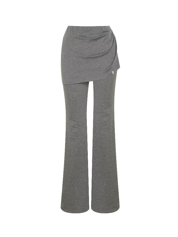 Modal Wrap Flare Pants