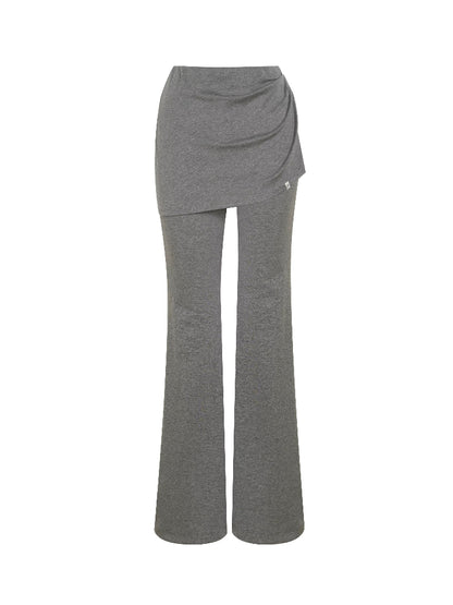 Modal Wrap Flare Pants
