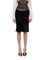 Acetate Lace Fishtail Skirt