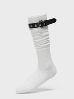 Belt Ribbed Socks
