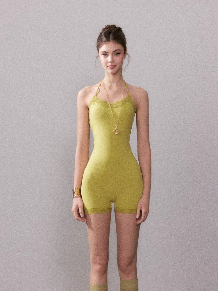 Canelé-style Sport Yoga Jumpsuit