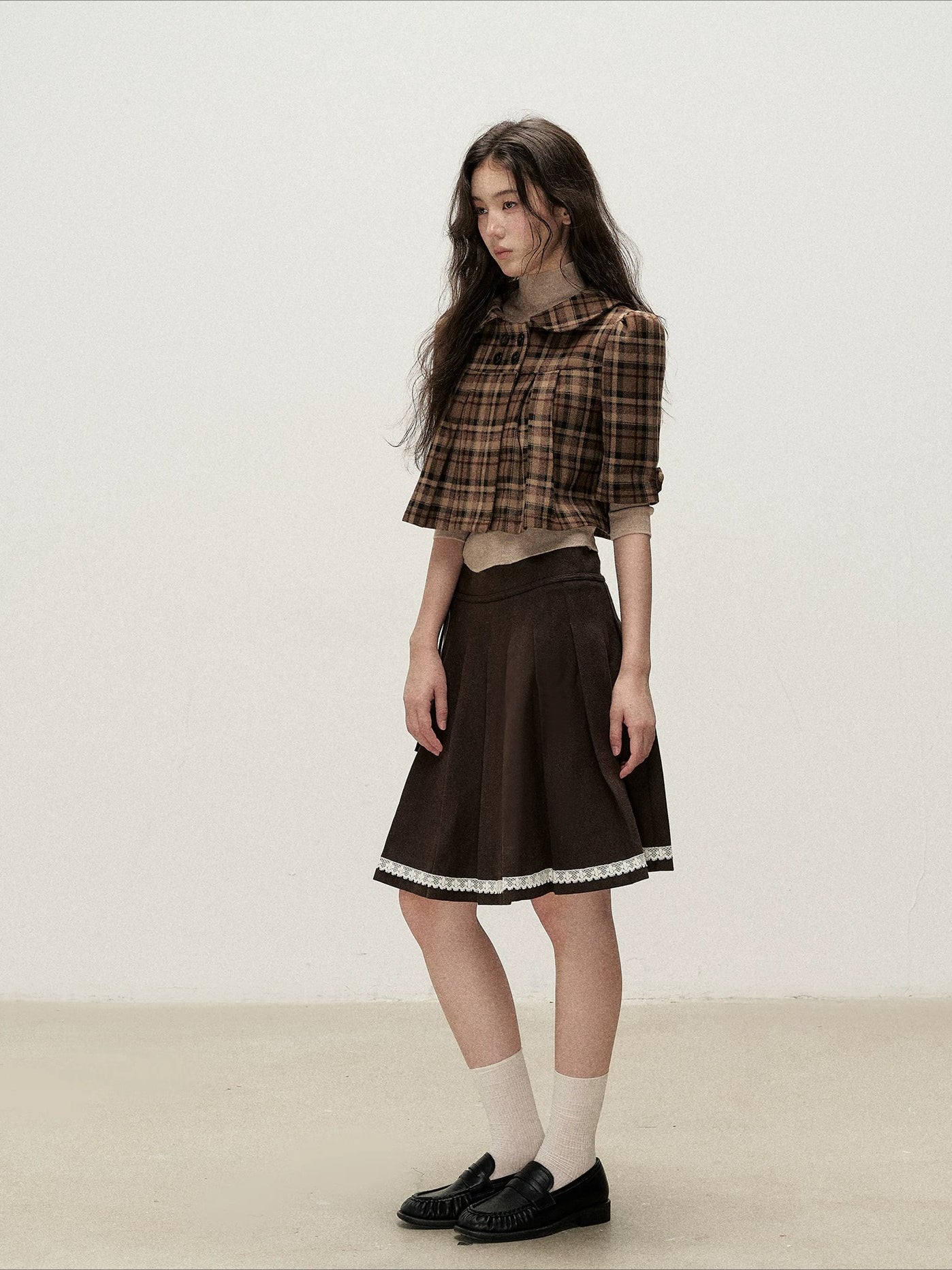 Peter Pan Wool Coat