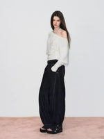 Asymmetrical Lace Panel Faux Layered Tee