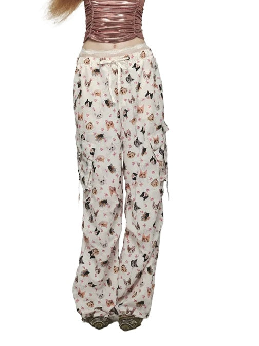 Utility Wide-Leg Pants