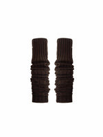 Over-the-Knee Wool Blend Ribbed Warm Leg Socks