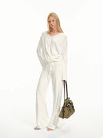Twist Top & Lounge Pants Set