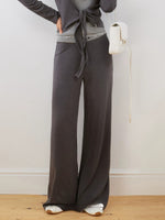 Lace Cami & Wide-Leg Pants Set