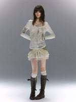 Vintage Angel Lace Tencel Top