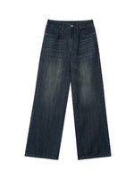 Low Rise Straight Jeans