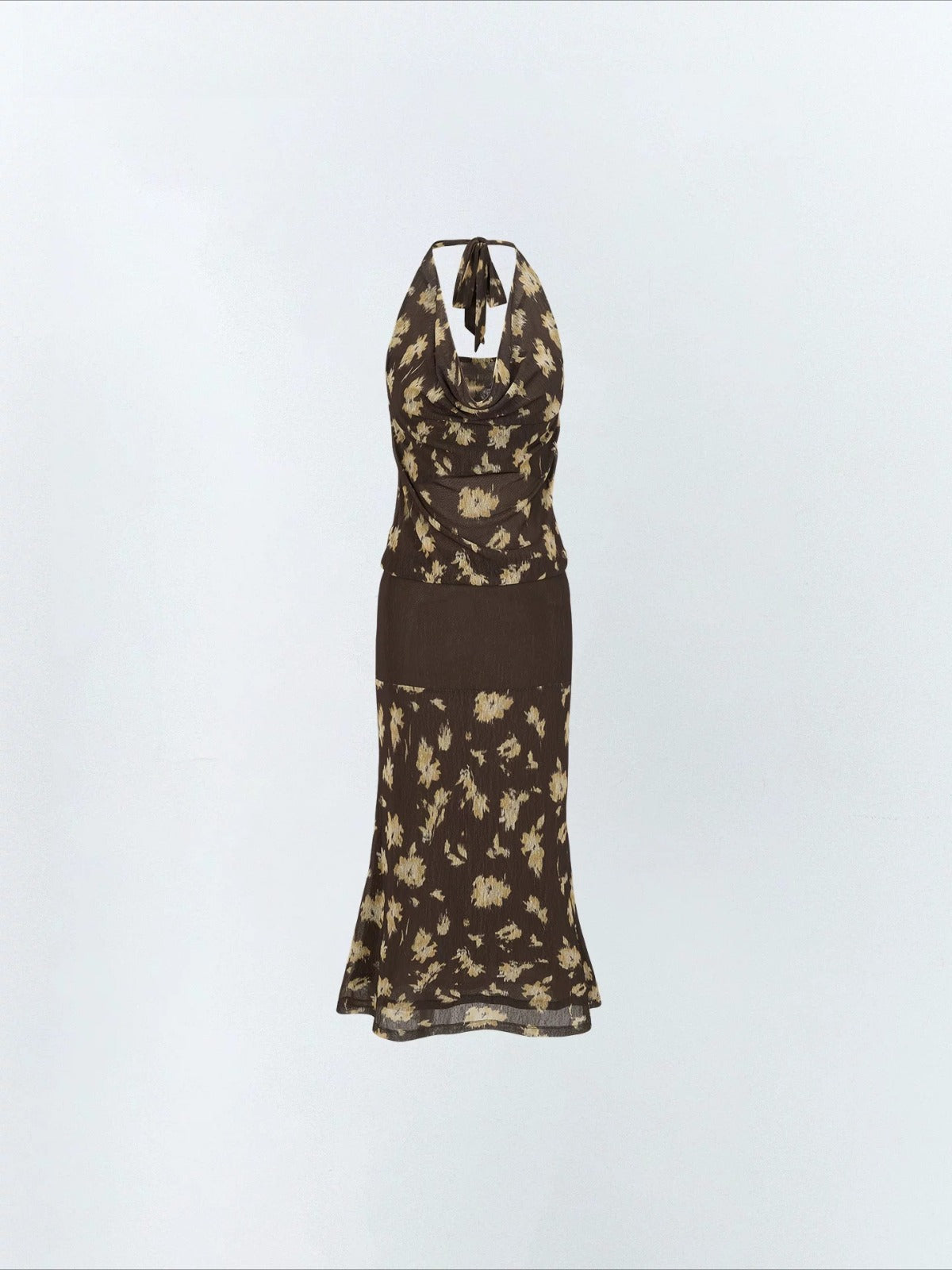 Mist Garden Mesh Dress