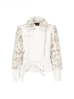 Patchwork Faux Fur Coat