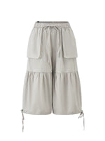 Drawstring Pocket Wide Leg Pants