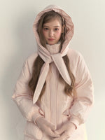 Scarf Hood Down Coat