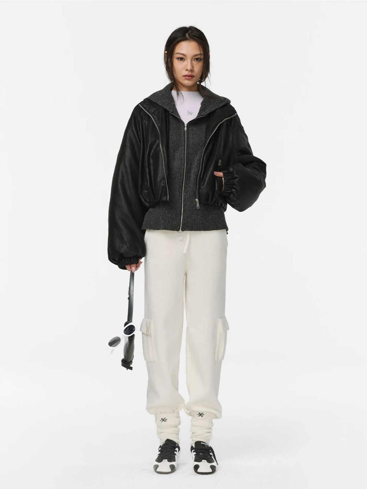 Snow Pocket Wool Jogger Pants