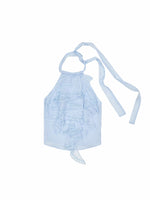 Layered Ruffle Halter Top