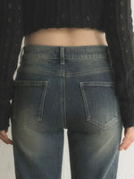 Stud Flare Jeans