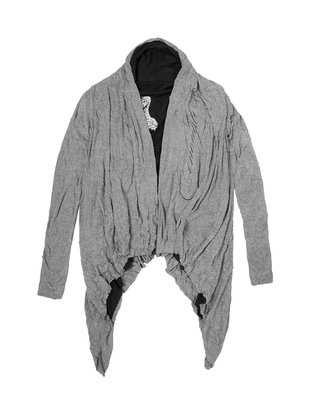 Reversible Wing Print Cardigan