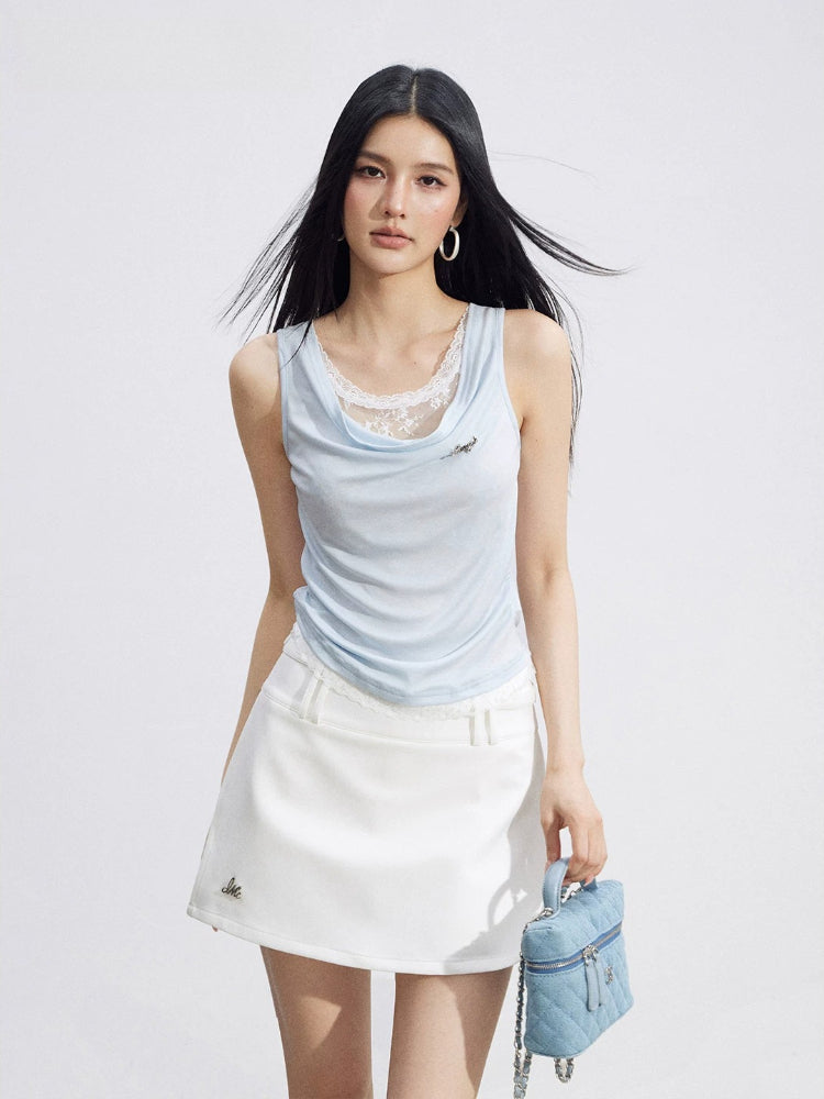 Metal Tag Skort
