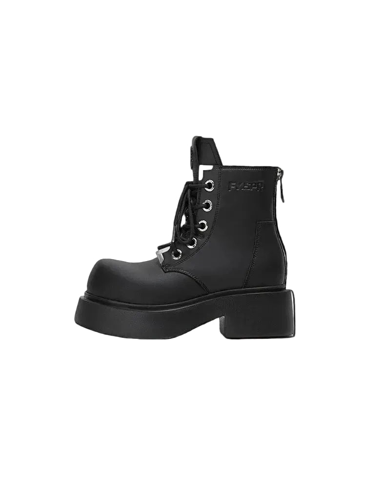 Black Platform Boots