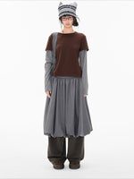 Faux Layered Stripe Tee