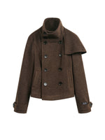 Vintage French Cape Wool Jacket