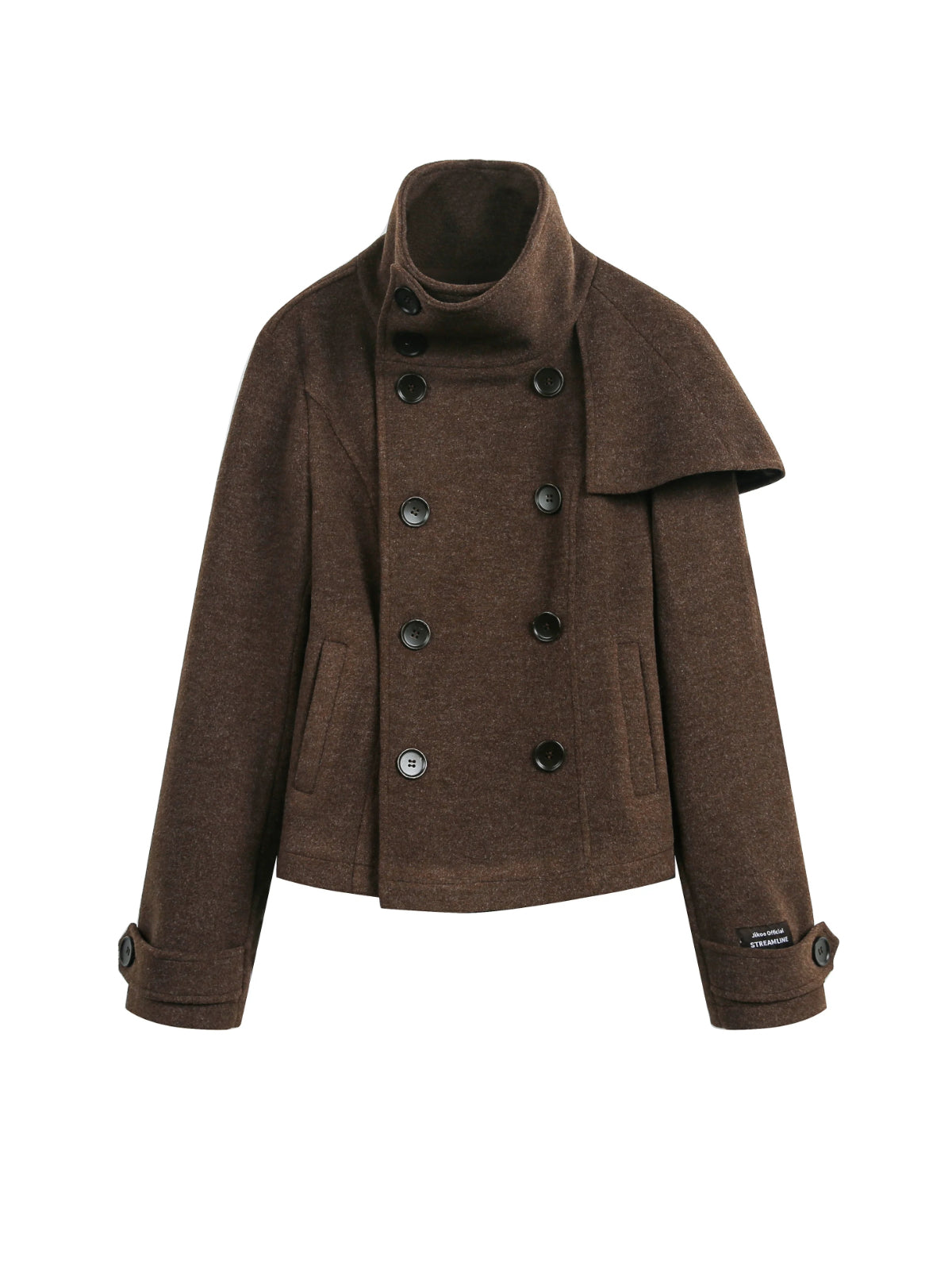 Vintage French Cape Wool Jacket